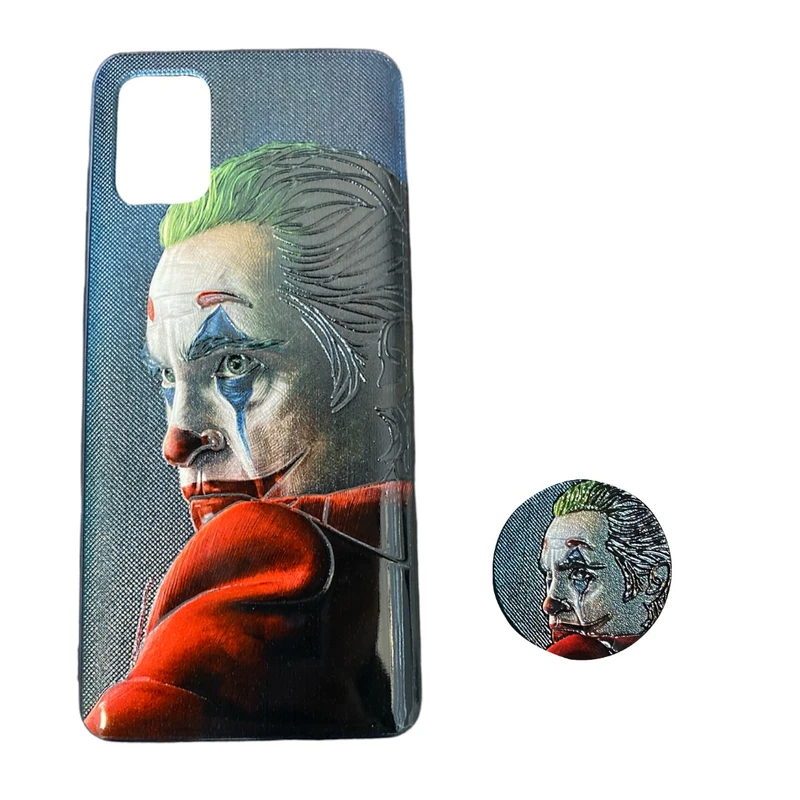 کاور مدل Joker_001 مناسب برای گوشی موبایل شیائومی Redmi 9t\POCO M3 به همراه پاپ سوکت