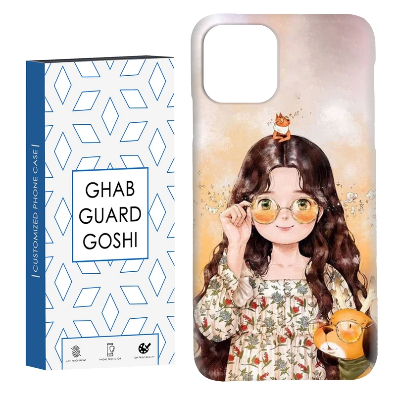 کاور قاب گارد گوشی طرح دخترانه کد Dimo-779 مناسب برای گوشی موبایل اپل  IPHONE 11 PRO MAX