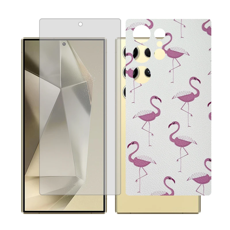 محافظ صفحه نمایش مات گلس مدل Together مناسب برای گوشی موبایل سامسونگ Galaxy S24 Ultra به همراه برچسب پوششی