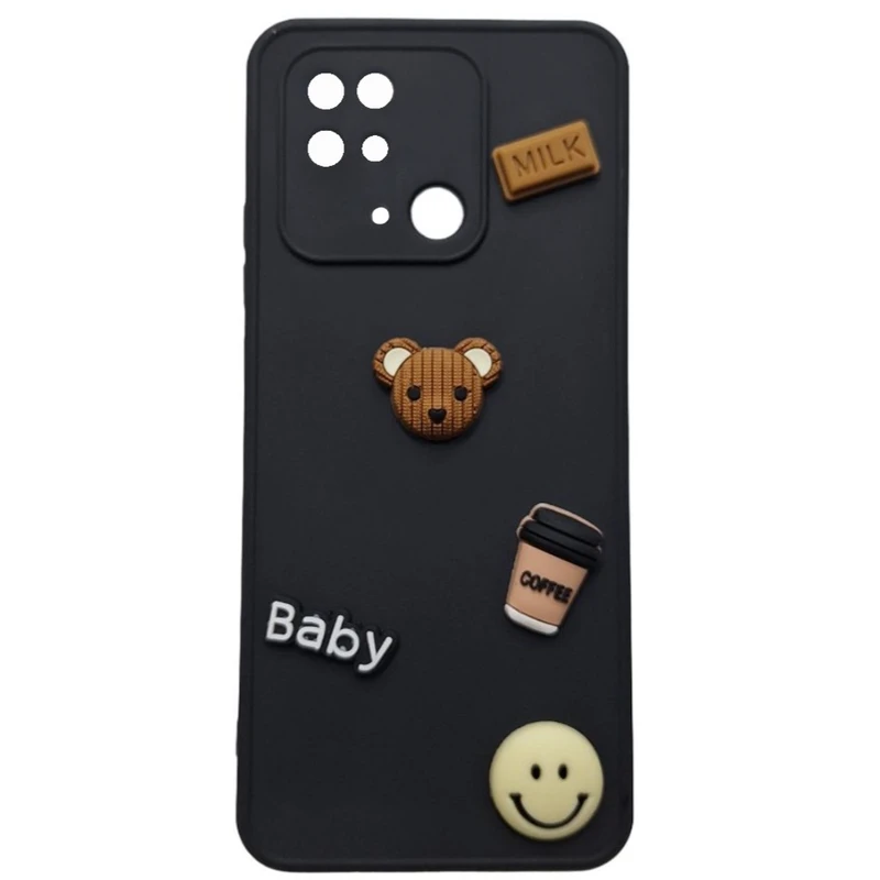 کاور طرح میلک برجسته مدل 10c مناسب برای گوشی موبایل شیائومی Redmi 10C / Poco C40