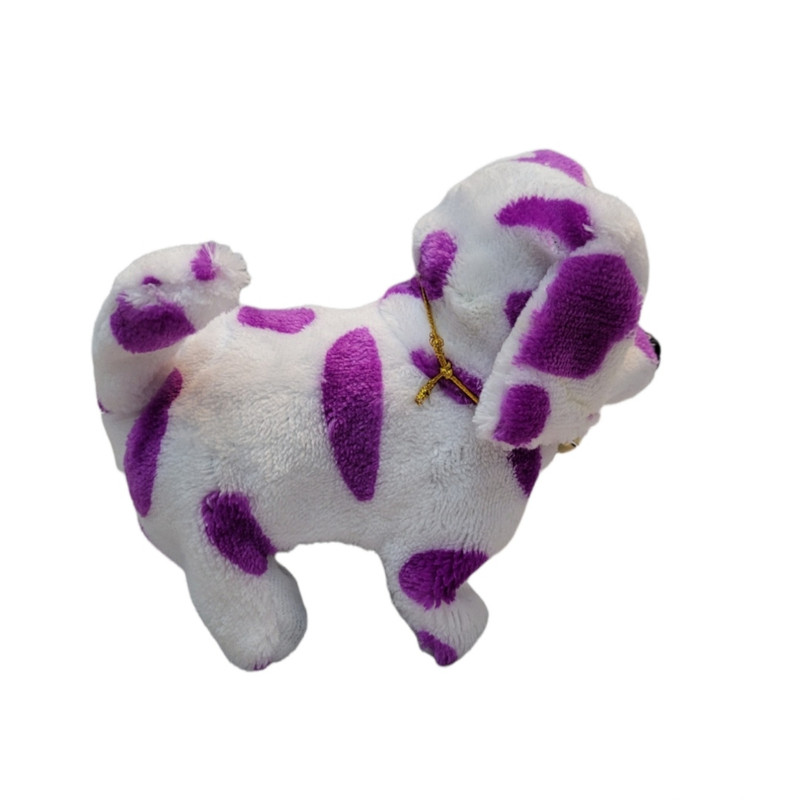 اسباب بازی مدل توله سگ حرکتی طرح خال خالی