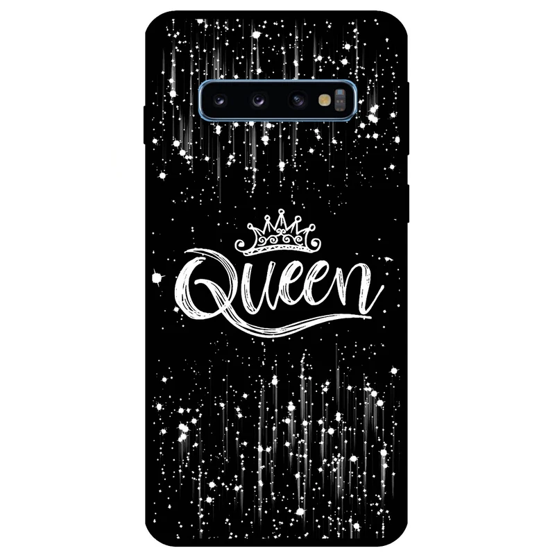 کاور مگافون طرح ملکه مدل 1893 مناسب برای گوشی موبایل سامسونگ Galaxy S10 Plus         
