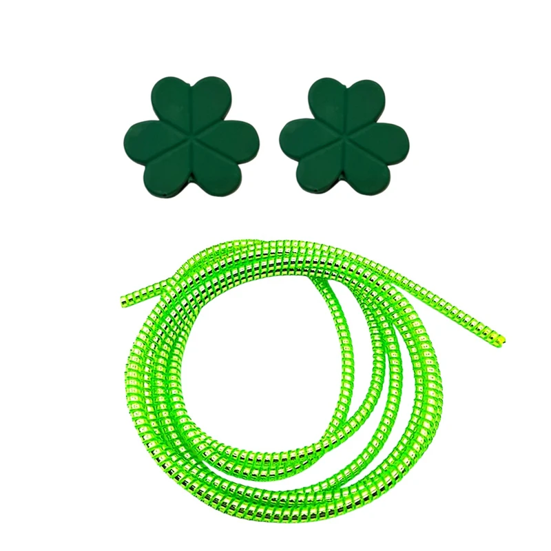 محافظ کابل شارژ و هندزفری طرح برگ مدل LEF66 بسته سه عددی 