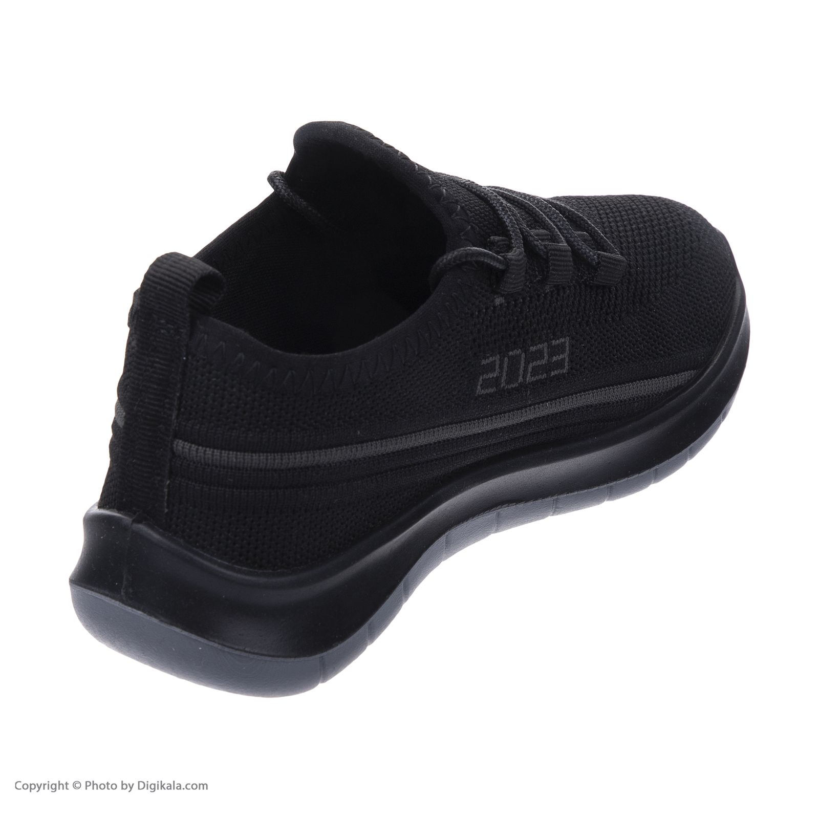کفش مخصوص پیاده روی پسرانه شیما مدل بافتی 2023 رنگ مشکی -  - 3