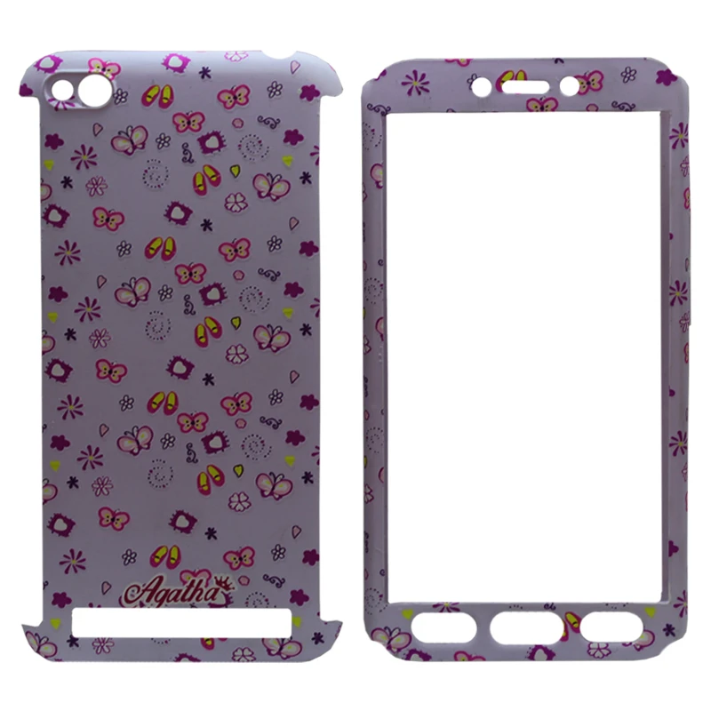 کاور 360 درجه طرح Butterfly مدل KTS-01 مناسب برای گوشی موبایل شیائومی Redmi 5A