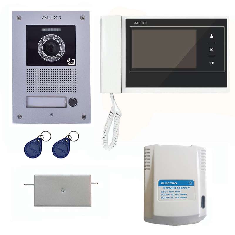 دربازکن تصویری کارتی آلدو مدل 727MCARD1 مجموعه 4 عددی