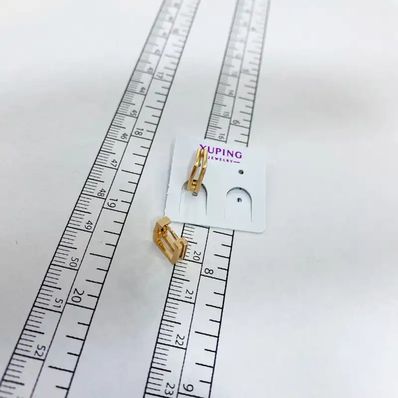 گوشواره زنانه ژوپینگ مدل مربع کد E3645