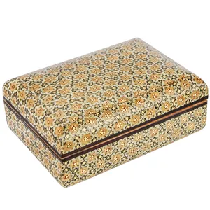 جعبه جواهرات خاتم کاری کد 363001