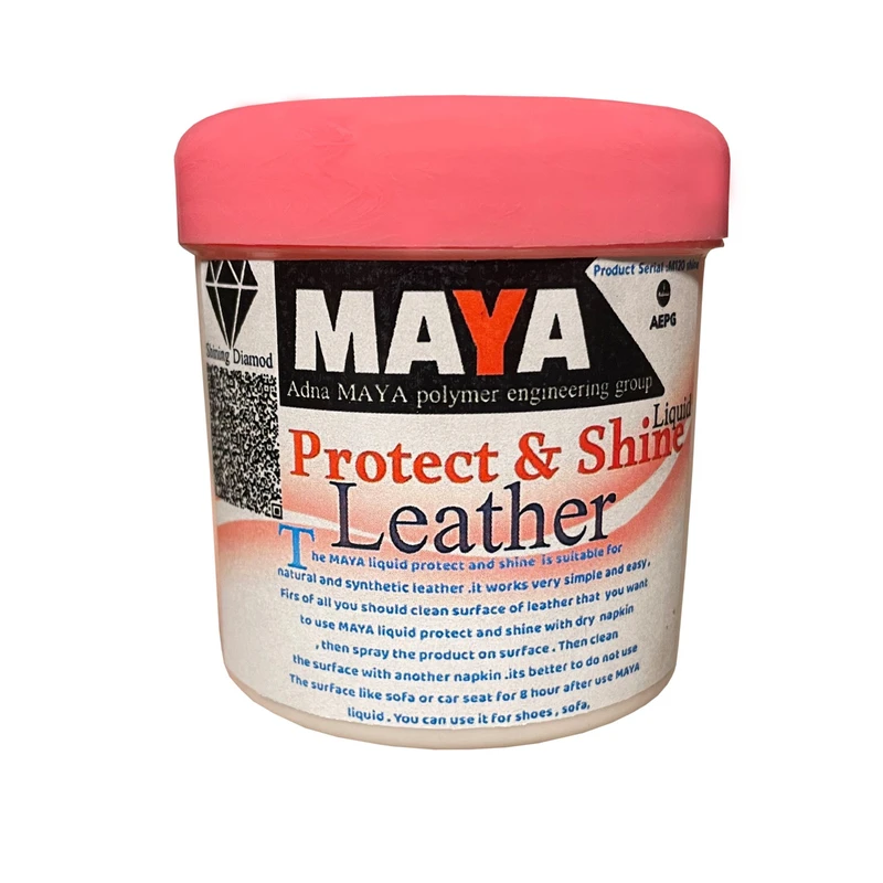 لاک محافظ و براق کننده چرم مایا مدل  BRELLIANT b حجم 120 میلی لیتر