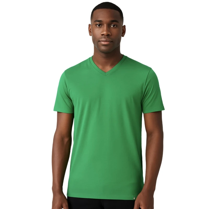 تی‌شرت آستین کوتاه مردانه بنتون مدل 7907719