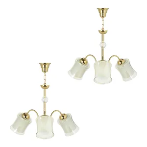 لوستر چشمه نور کد A833/3-3-Pro مجموعه دو عددی