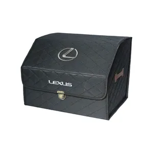 Rear trunk organizer box design Lexus model L.S