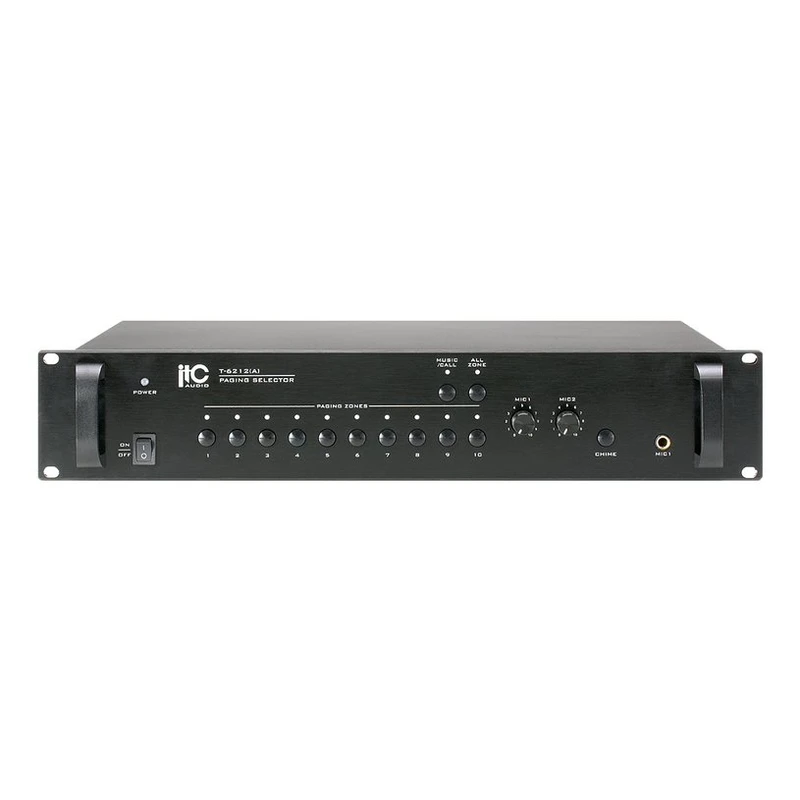 کنسول مدیریت میکروفون پیجینگ آی تی سی مدل Zone Selector Console T-6212 A کنسول مدیریت میکروفون پیجینگ آی تی سی مدل Zone Selector Console T-6212 A
