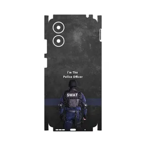 MAHOOT Police Officer-FullSkin Cover Sticker for Motorola Moto G04s