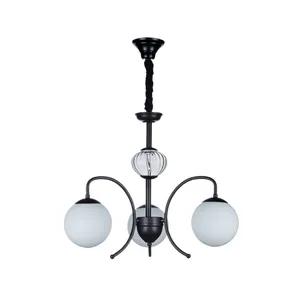 لوستر 3 شعله آرام مدل AM808/3/WT