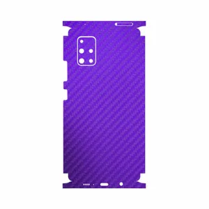 MAHOOT Purple-Fiber-FullSkin Cover Sticker for Samsung Galaxy A71 5G