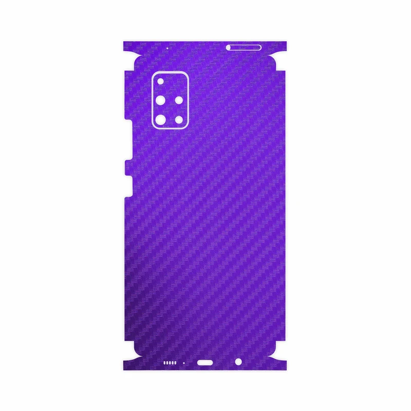 برچسب پوششی ماهوت مدل Purple-Fiber-FullSkin مناسب برای گوشی موبایل سامسونگ Galaxy A71 5G