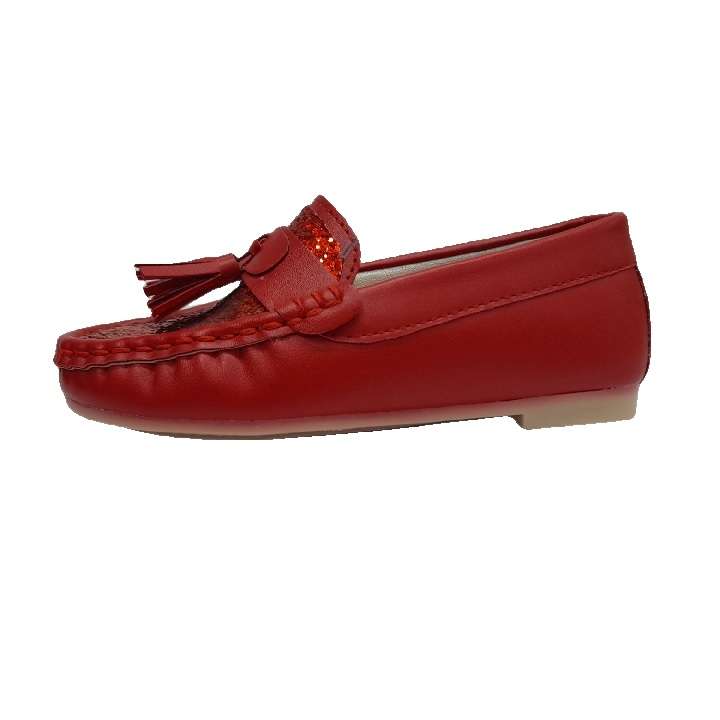 کفش دخترانه های تک مدل لمه رنگ قرمز