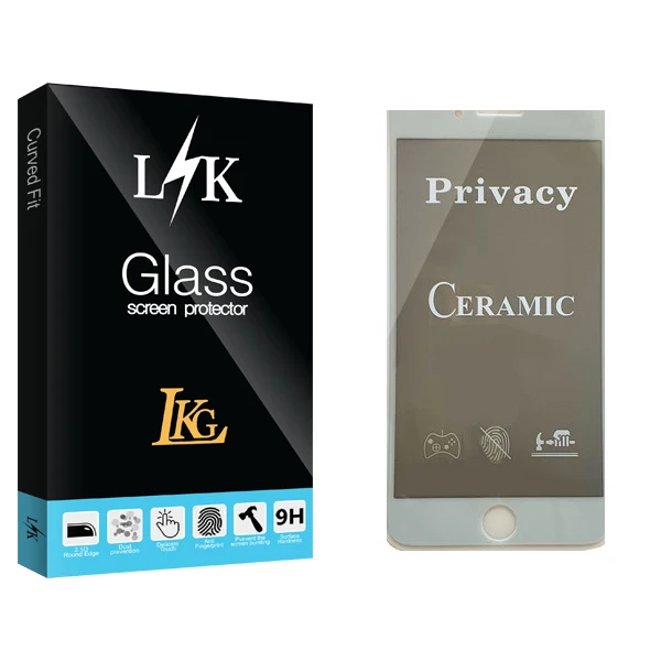 محافظ صفحه نمایش سرامیکی ال کا جی مدل LK Glass مناسب برای گوشی موبایل اپل iPhone 7