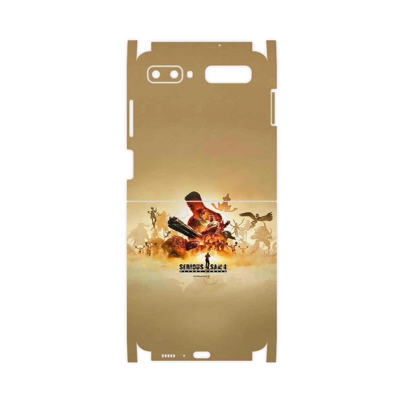برچسب پوششی ماهوت مدل Serious Sam Game Series-FullSkin مناسب برای گوشی موبایل سامسونگ Galaxy Z Flip