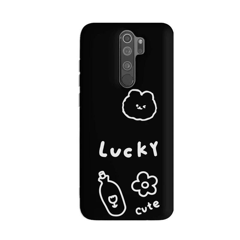 کاور قاب گارد طرح خرس مینیمال کد t6494 مناسب برای گوشی موبایل شیائومی Redmi Note 8 Pro