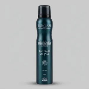 اسپری خوشبو کننده بدن مردانه بادی کر مدل Bvlgari Aqva حجم 200 میلی لیتر