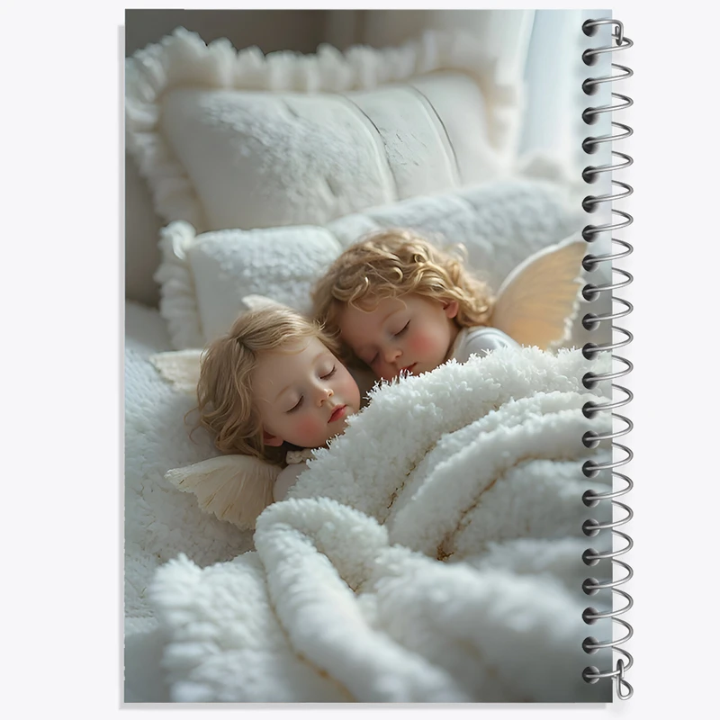 دفتر مشق 100 برگ خندالو طرح بچه های کوچولوی کیوت کد F7162