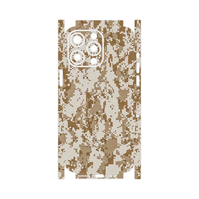 برچسب پوششی ماهوت مدل Army_Desert_Pixel-FullSkin مناسب برای گوشی موبایل اپل iPhone 15 Pro Max