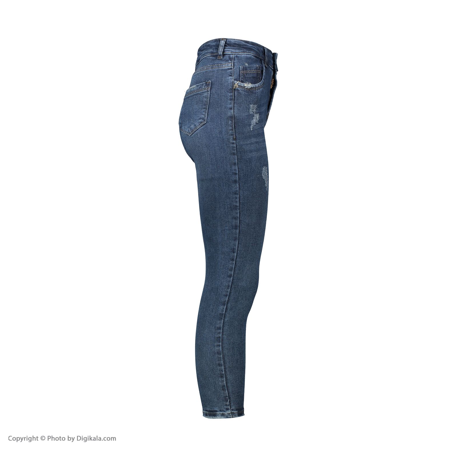 شلوار جین زنانه کیکی رایکی مدل BB3343-403 -  - 3