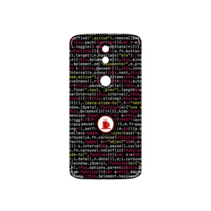 MAHOOT Programming 1 Cover Sticker for Motorola Moto X Force