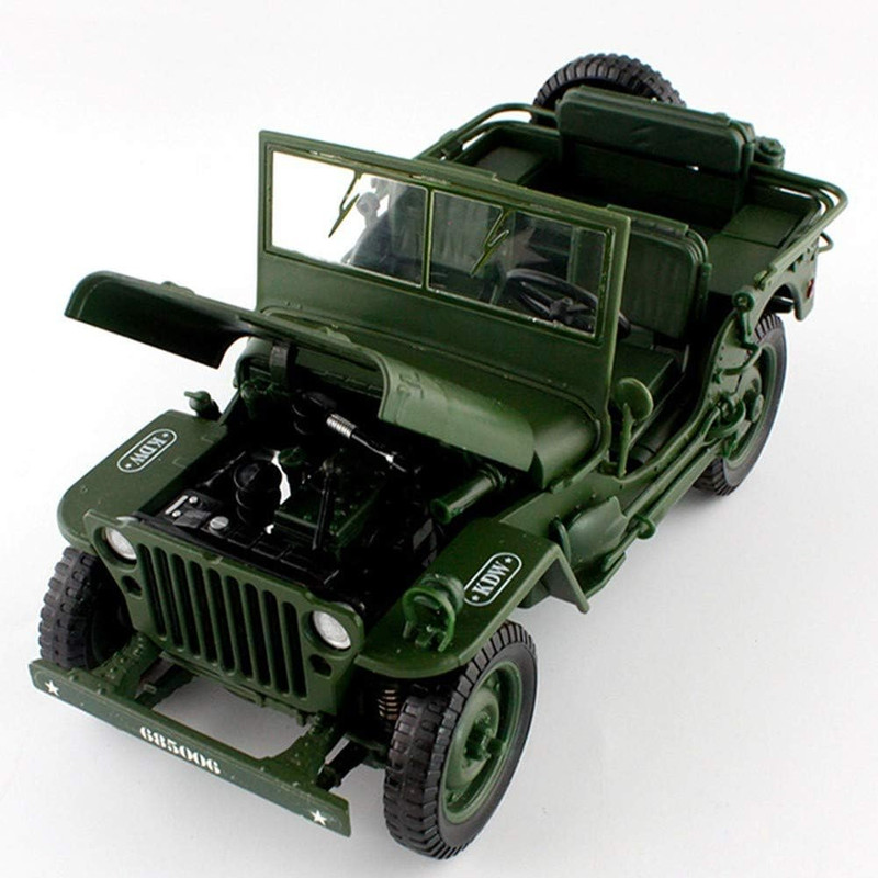 ماکت ماشین کا دی دبلیو مدل جیب ویلیز جنگی