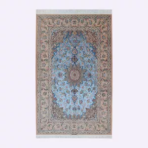 فرش دستبافت چهار متری اصفهان جوزی کد 1259