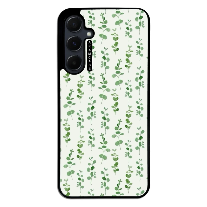 کاور آکام مدل AMC-WSGA55-LEAVES-36 مناسب برای گوشی موبایل سامسونگ Galaxy A55