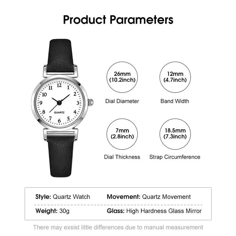 ساعت مچی عقربه ای زنانه مدل کلاسیک بند چرم