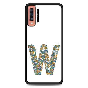 AKAM AMC-WSGA70-ALPHADOODLEBET-23 Cover For Samsung Galaxy A70