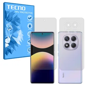 Tecno Matte model Resistant screen protector suitable for Xiaomi Redmi Note 14 Pro 4G mobile phone along with the back of the phone