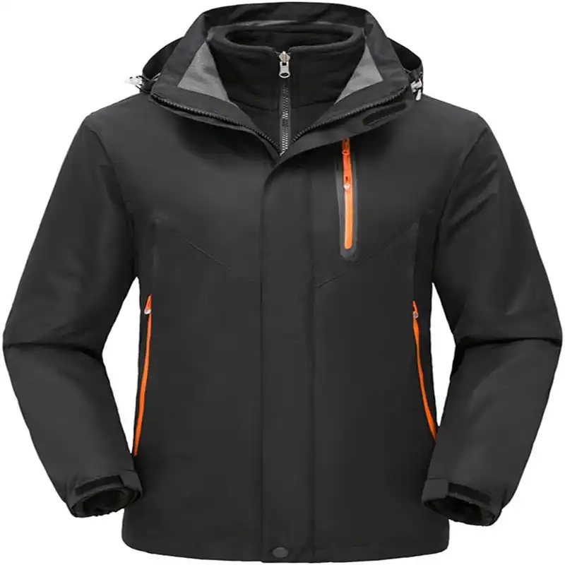 کاپشن کوهنوردی مردانه مدل دو پوش کد 005