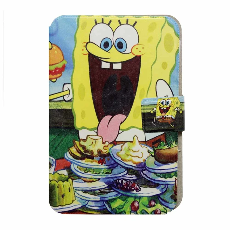 کیف کلاسوری مدل SpongeBob 2 کد TKA مناسب برای تبلت سامسونگ Galaxy Tab 3/P3200