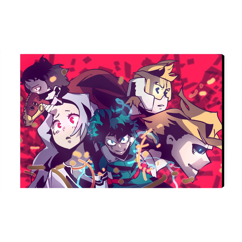تابلو شاسی عرش مدل انیمه آکادمی قهرمان من My Hero Academia کد As1559