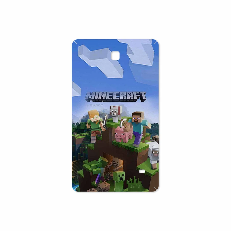 برچسب پوششی ماهوت مدل Minecraft-Game مناسب برای تبلت سامسونگ Galaxy Tab 4 7.0 2014 T231