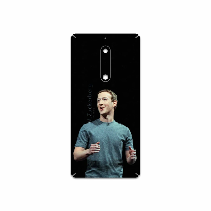 برچسب پوششی ماهوت مدل Mark Zuckerberg مناسب برای گوشی موبایل نوکیا 5