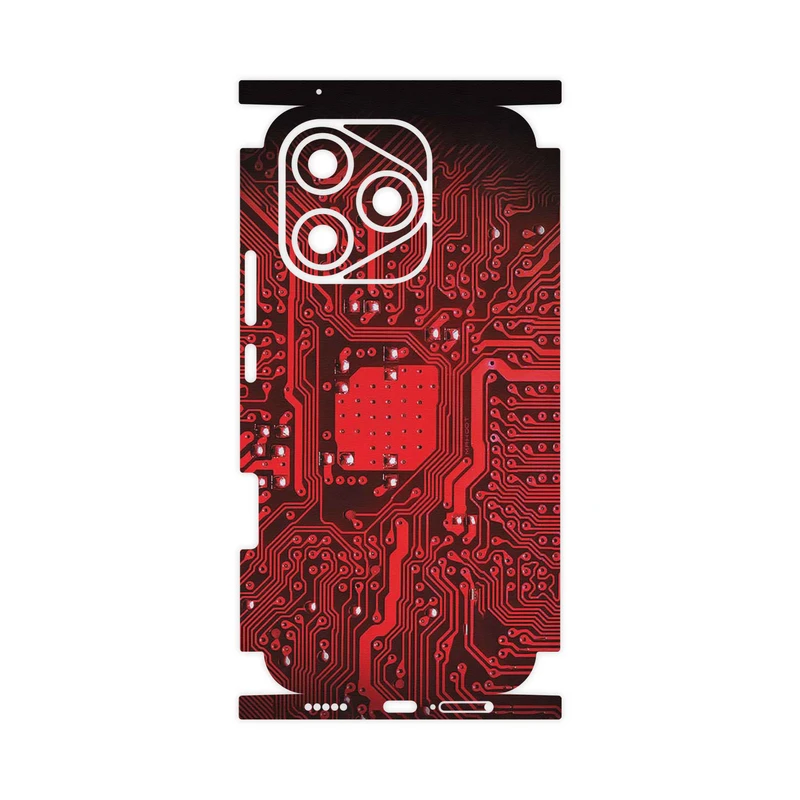 برچسب پوششی ماهوت مدل Red_Printed_Circuit_Board-FullSkin مناسب برای گوشی موبایل آنر 400 Lite