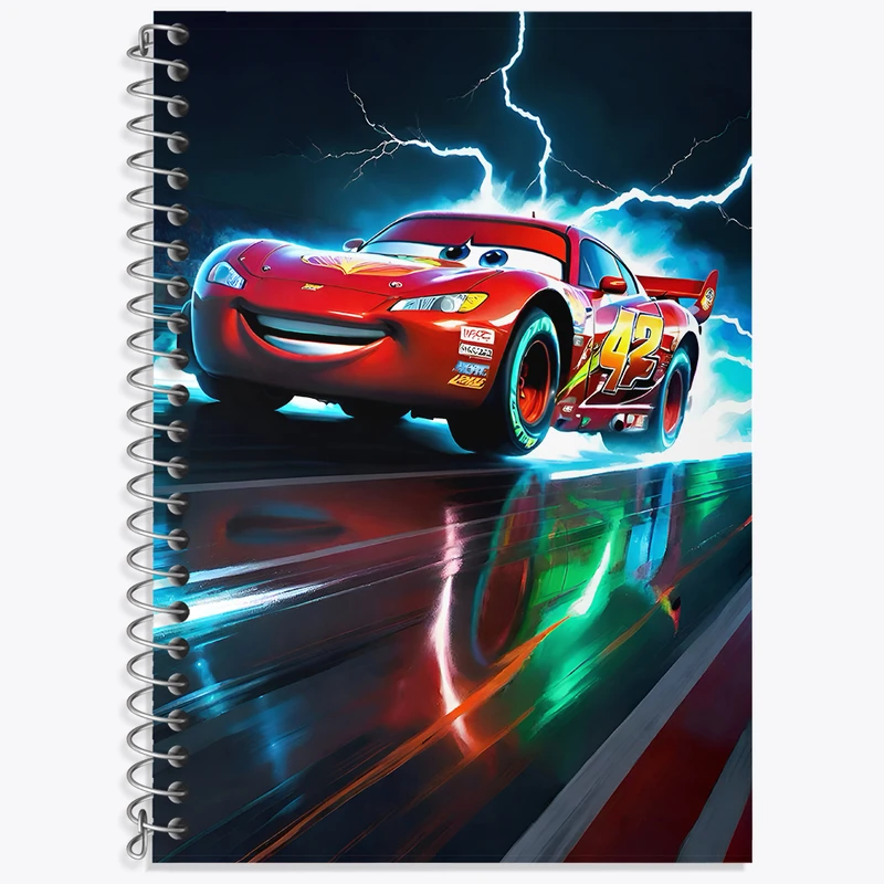 دفتر نت موسیقی 50 برگ خندالو طرح ماشین ها کد N4741