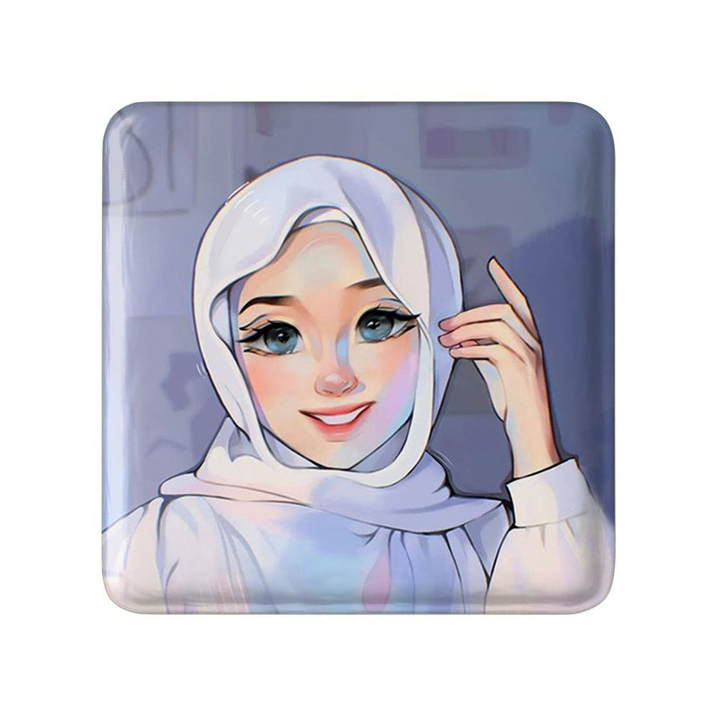 مگنت خندالو مدل دخترانه باحجاب کد 26018
