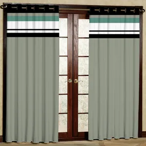 پرده مدل طرح دار هازان پانچی کد 1398 سایز 140x200 سانتی متر