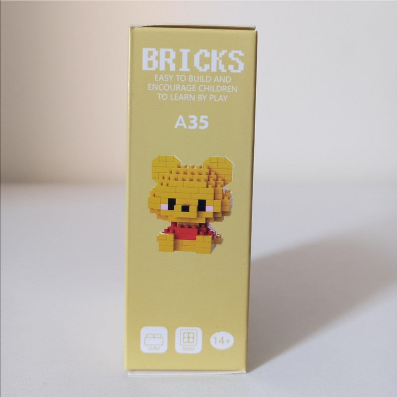 ساختنی بریکس 200 تکه مدل میکرو طرح خرس پو