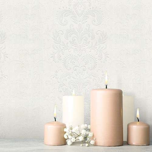 کاغذ دیواری مدل گلدار راه راه کد 5047