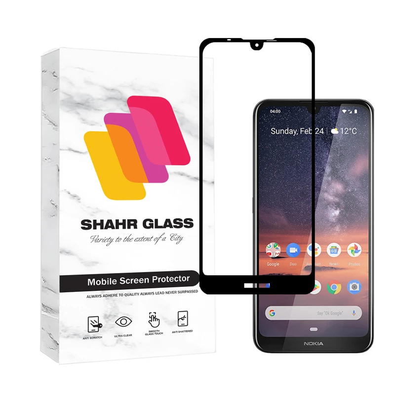 محافظ صفحه نمایش شهر گلس مدل FULPLUSSH مناسب برای گوشی موبایل نوکیا 3.2