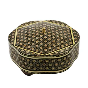 شکلات خوری خاتم کاری کد 1020036