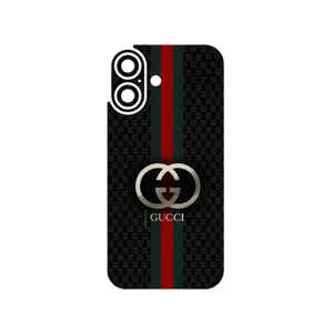 MAHOOT GUCCI_Logo Cover Sticker for Apple iPhone 16
